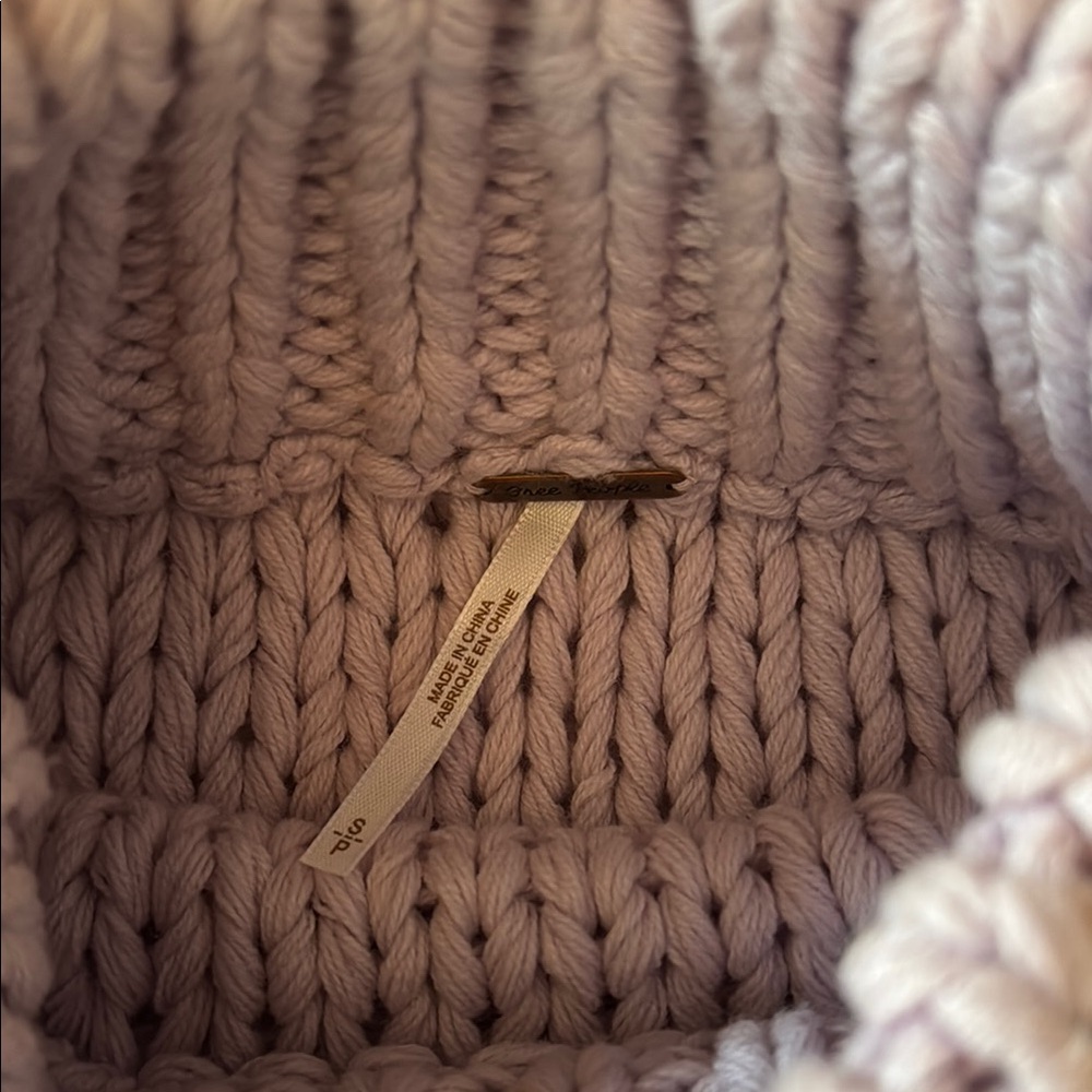 Free People Lilac Turtleneck Sweater - Picture 2 of 4